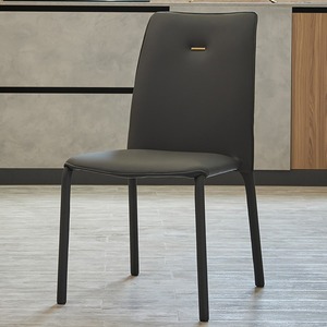 Bilido <b>Stackable</b> <b>Dining</b> <b>Chairs</b> Simple Backrest Luxury Hotel Stools for Apartment Furniture Restaurant Kitchen Living Room - Product Image 3