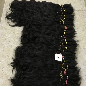 Venta al por mayor, proveedor, extensión de tejido recto, cutícula cruda de Vietnam, cabello humano virgen 10A alineado, Vietnam - Product Image 1