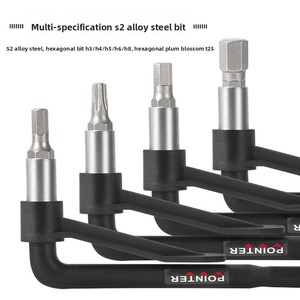 Enlee Convenient High-<b>Precision</b> 10-20Nm Torque Wrench Set Multifunction Bicycle Alloy Hexagonal <b>Tools</b> - Product Image 4