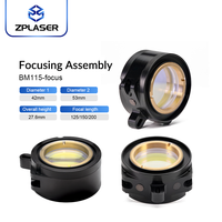 Ensemble de collimation et de focalisation des séries ZPLASER Raytools BM et BT pour tête de découpe laser à fibre BM114 BM06K BM111