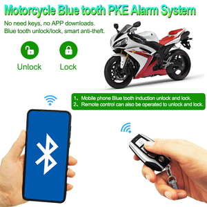Universal Motocicleta PKE Sistema De Alarme Para Motocicleta Elétrica Keyless Scooter Elétrica Anti Ladrão Alarme - Product Image 2