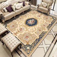 Tapis de Salon Style Européen Meilleure Vente Antidérapant Luxe Décoration d'Intérieur Personnalisable