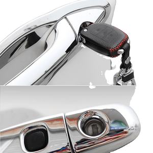 Autocollants de porte en Chrome, accessoire en ABS pour Mazda 2 demo 2015, <span class=keywords><strong>2016</strong></span>, 2017, 2018, 2019 - Product Image 2