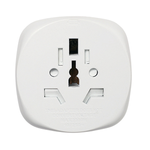 Adaptador de enchufe <span class=keywords><strong>World</strong></span> to UK con fusible 13A | Estándares DE SEGURIDAD DEL Reino Unido | Acepta enchufes de EE. UU., Europa, Australia, China para uso en el Reino Unido - Product Image 1