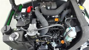 Mini-excavatrice NIMBUS à livraison rapide, avec bras oscillant monté sur le dessus, conduite confortable, pour travaux routiers - Product Image 5