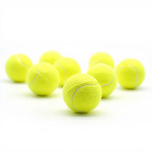 Balles de tennis <span class=keywords><strong>d</strong></span>'entraînement professionnelles de qualité 1, directement de l'usine, rebond de 1,35 à 1,47 m, haute élasticité, caoutchouc et fibre chimique durables - Product Image 4