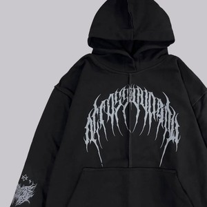 Sweat à capuche en coton personnalisé de haute qualité pour hommes hiver pull sur ficelle avec logo couvert imprimé automne saison col à capuche - Product Image 4