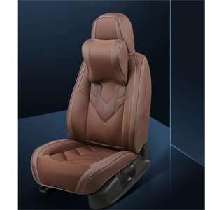 Fundas de Asiento de Coche de Cuero Napa de Alta Calidad para <span class=keywords><strong>GRAND</strong></span> <span class=keywords><strong>VITARA</strong></span> Mazda Familia Premacy NISSAN BLUEBIRD SUNNY Pathfinder Lulu An16 - Product Image 4