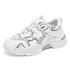 Fabricant de baskets pour jeunes à la mode, OEM, respirantes, en mesh, avec patch en caoutchouc, chaussures décontractées de style walking - Product Image 5
