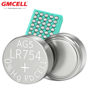Pile bouton AG5 LR48/193/LR754 alcaline 1,5 V pour montres, jouets, thermomètres numériques, calculatrices - Product Image 2