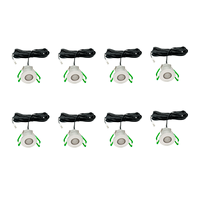 Pack de 8 projecteurs LED RGB pour véranda