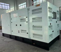 Générateur diesel 1000 KVA 800 KW avec moteur Weichai Baudouin 8M33D890E200, type silencieux à châssis ouvert, démarrage automatique, alimenté par un groupe électrogène diesel