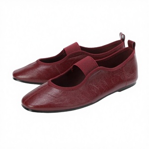 Nouvelles Chaussures Plates Décontractées pour Femmes, Style Ballerines à Bout Rond en Caoutchouc, Modèle Été-Automne 2025 - Product Image 2