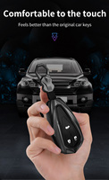 Étui de protection pour clé de voiture en alliage de zinc pour Changan CS75 PLUS CS55 Plus CS35 Plus EADO UNI-T avec protection des boutons