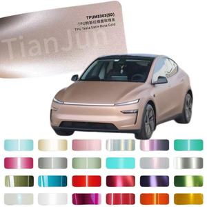 Vinilo Autoadhesivo de Alta Calidad para Automóviles, Color Brillante, Autoreparable, Revestimiento para Carrocerí<span class=keywords><strong>a</strong></span> que Cambia de Color, No se Desvanece - Product Image 1