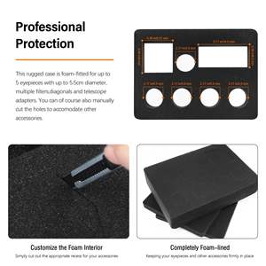 Étui en plastique rigide résistant, étanche IP67, anti-poussière, antichoc, avec poignée, prix d'usine, échantillon gratuit - Product Image 2