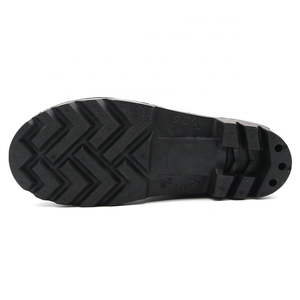 Botas de lluvia de PVC con cuello de PU, resistentes a los álcalis y ácidos, antideslizantes, impermeables, antiestáticas, verificadas por CE - Product Image 4