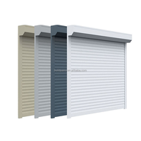 Volet roulant électrique vertical en alliage d'aluminium avec protection contre les ouragans pour une utilisation en extérieur