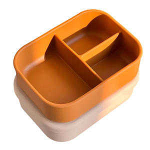 Food Grade Silicone <b>lunch</b> <b>box</b> Eco-Friendly Reusable <b>Lunch</b> <b>Box</b> BPA-Free Silicone Microwave Freezer Safe - Product Image 6