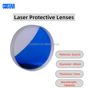 Lentille de soudage laser transparente/clair avec prix de gros d'usine, lentilles laser pour machine de soudage - Product Image 2