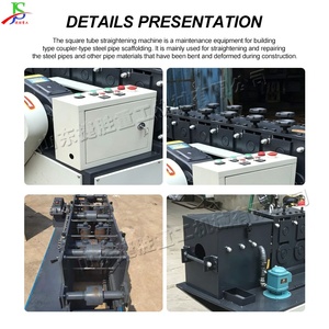 Máquina Enderezadora de Tubos de Acero de Alta Calidad, Cortadora y Enderezadora sin Indentaciones para Enderezar Tubos Cuadrados - Product Image 6