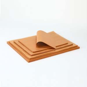 Papier alimentaire en silicone enduit, résistant à la graisse et à l'huile, en pâte de bois vierge, pour pizza, 500 pièces - Product Image 4