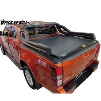 Couverture rigide arrière pour pick-up Ranger T6T7T8, volet roulant rétractable pour Ranger, accessoires de couverture de benne