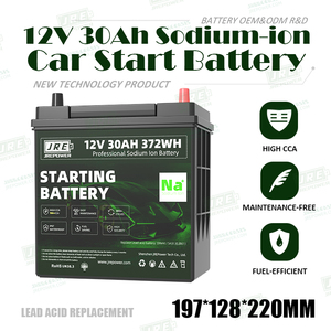 12v 30ah sodyum iyon 3000 + döngüsü marş araba pil yeni teknoloji SIB geniş sıcaklık aralığı yüksek ACC pil paketi - Product Image 2