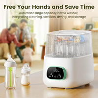 Lave-biberons automatique de haute qualité pour bébé, grande capacité, stérilisateur et lave-biberons domestique, directement de l'usine
