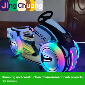 Nouvelle Voiture Tamponneuse Carrée pour Enfants et Deux Adultes, Véhicule d'Amusement Lumineux pour Marché Nocturne, Grand Équipement de Divertissement - Product Image 2