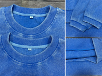 Sudadera de cuello redondo de pana acanalada para mujer, personalizada OEM, extragrande, con bordado de chenilla y cordón, al por mayor