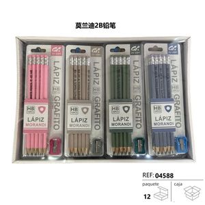 Morandi 2B Pencils 10 Pieces HB Lead Standard Writing School Office Use - Product Image 3