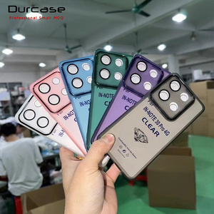 Bán Buôn Đồng Bằng Mỏng Mềm Rõ Ràng TPU Cover Quay Lại Trường Hợp Đối Với Infinix Lưu Ý 30 Pro Note40 Lưu Ý 40 Zero 30 5G Thông Minh 7 Hot 30 Chơi Trường Hợp - Product Image 3