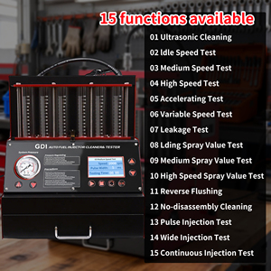 Dispositivo de <span class=keywords><strong>Gasolina</strong></span> Efi Fei, Boquilla Profesional para <span class=keywords><strong>Gasolina</strong></span>, Limpiador de <span class=keywords><strong>Inyectores</strong></span> Ultrasónico Gdi, Máquina de Prueba - Product Image 3