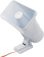 VIANS 120dB 12VDC 24VDC 110-220AC sirène électronique klaxon haut-parleur double tonalité montage en surface sirène haut-parleur système d'alarme de sécurité