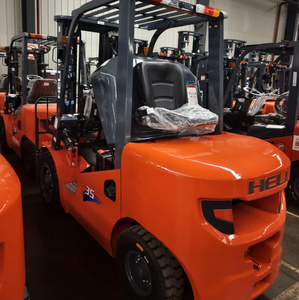 Forklift Diesel Heli 3.5T Dengan Side Shift, Kabin Dapat Disesuaikan, Garpu 3T 2T, Forklift Diesel Counterbalance Internal Combustion - Product Image 6