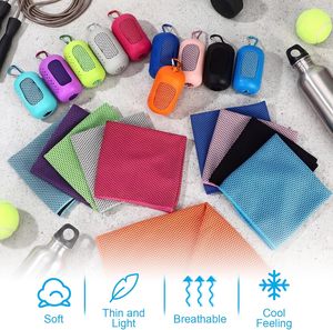 Customized Towel Ice Sports Travel Outdoor Portable Cooling Instant Microfiber Cooling Towel - Product Image 4
