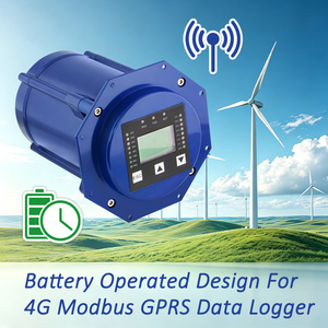 Outdoor Monitor 4G Modbus GPRS <b>Battery</b> <b>Operated</b> Data Logger with SMS GPRS Scheduled Data Upload - Product Image 1