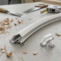 Bandes d'étanchéité modernes en silicone pour rainures de porte, joints de cadre, étanches, insonorisées, antivol, anti-collision, garantie 3 ans