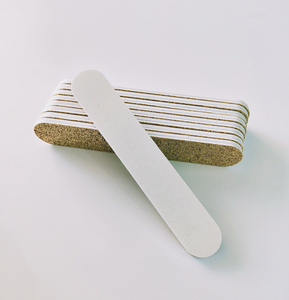 Pizarra de esmeril con forma de cebra y purpurina dorada, de alta calidad, con logotipo personalizado, limas pequeñas - Product Image 4