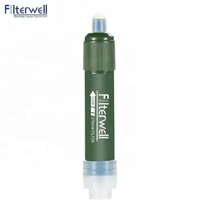 Filterwell 0.01 Micron Uf Membraan Wandelen Camping Outdoor Persoonlijke Survival Leven Waterfilter Stro