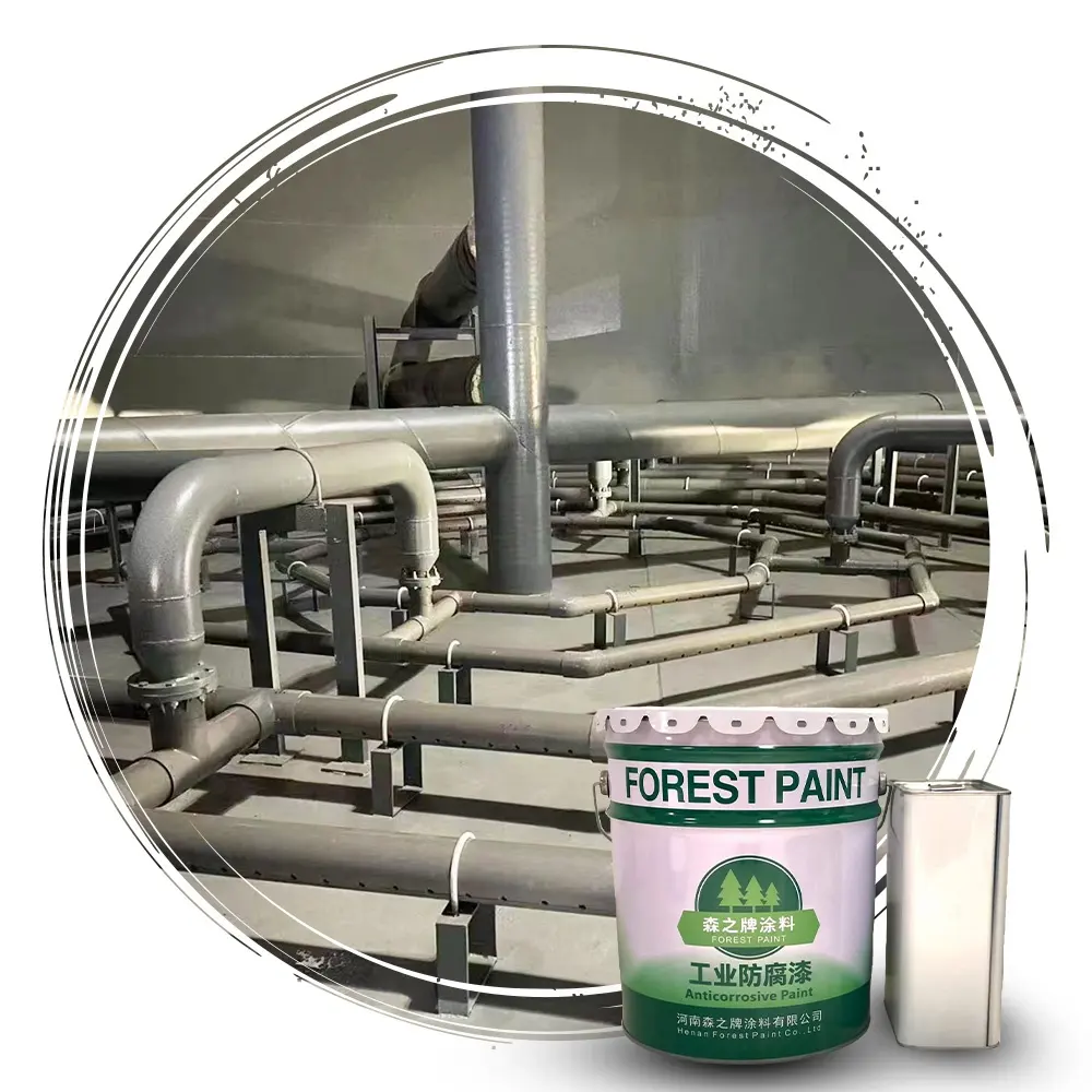 Quality Assurance Anti-corrosion Industrial Alkali Resistant Liquid 2k Epoxy Base Zinc-rich Anticorrosive Primer For Steel Frame