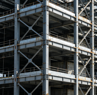 Immeuble préfabriqué multi-étages à grande hauteur avec structure en acier lourd pour immeuble d'appartements commercial