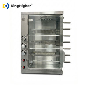 Máquina Comercial de Asar Pollos a Gas, Asador Automático de Pollos, Horno de Acero Inoxidable con 7 Varillas para Restaurante - Product Image 2