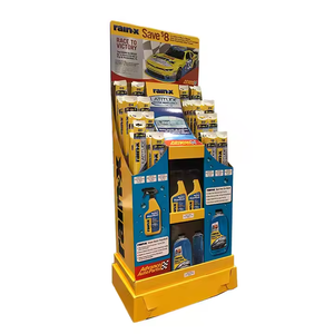 Soporte de exhibición de cartón reciclado con impresión personalizada para exhibición de tiendas minoristas y emergentes - Product Image 5