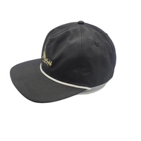 Groothandel Ademende Lichtgewicht Nylon Waterdichte Sneldrogende Snapback Cap Met 5 Panelen