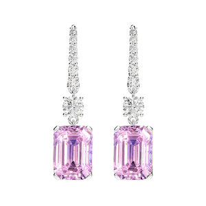 <span class=keywords><strong>Orecchini</strong></span> Pendenti da Donna OEM ODM <span class=keywords><strong>in</strong></span> Argento Sterling 925 Placcato <span class=keywords><strong>Oro</strong></span> con Zirconi, Gioielli Raffinati alla Moda <span class=keywords><strong>per</strong></span> Matrimonio 8*11mm - Product Image 5