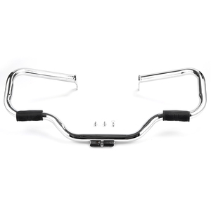 Nouvelle barre de protection de moteur chromée pour moto Iron Highway pour Heritage Softail <span class=keywords><strong>Deluxe</strong></span> Fatboy <span class=keywords><strong>CVO</strong></span> FLSTN 2000-2017 - Product Image 2