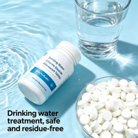 Granulés de dioxyde de chlore NatureLeed pour la purification de l'eau, pureté de 99,99 %, pour le traitement d'eau potable d'urgence