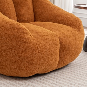 Fauteuils poufs modernes en mousse à mémoire de forme, rembourrés <span class=keywords><strong>et</strong></span> confortables, avec garnissage moelleux, pour salon - Product Image 4